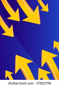 abstract business background with arrows