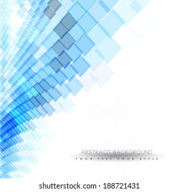 abstract business background with blue dots, minimal concept background
