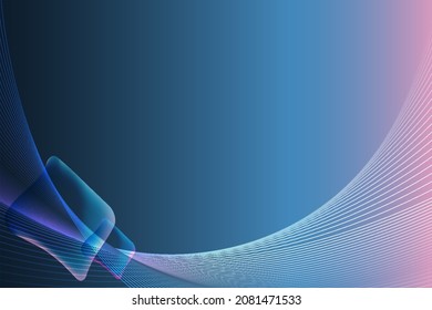 Resumen de antecedentes comerciales con espacio de copia para texto. Ilustración vectorial de material.