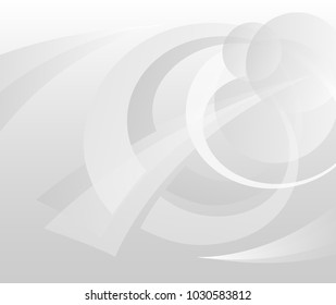 Abstract business background with curved lines. Vector illustration. Space for text.