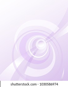 Abstract business background with curved lines. Vector illustration. Space for text.