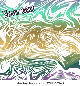 Abstract business background with custom text copy space. Vector illustration. Minimal covers design.