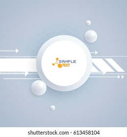 Abstract Business Background Design with Space for Your Text.