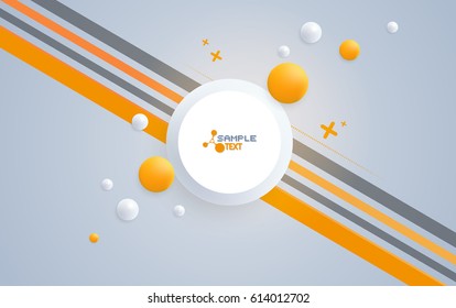 Abstract Business Background Design with Space for Your Text.