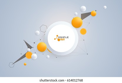 Abstract Business Background Design with Space for Your Text.