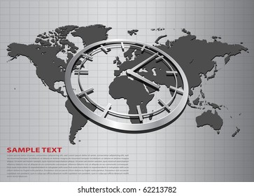 Abstract business background elegant grey, vector.