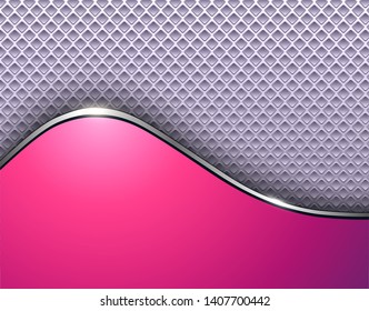 Resumen de fondo de negocio, elegante ilustración de vector rosa plateado.