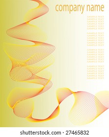 Abstract business background - fully editable