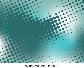 abstract business background with halftone, vector illustration
