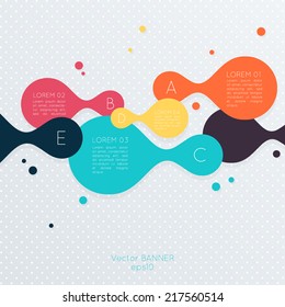 Abstract Business Background. For Infographics, Templates, Posters, Business Cards and Flyers. Technology Design. Techno Brochure Design.