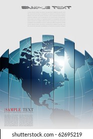 abstract business background interesting design, vector.