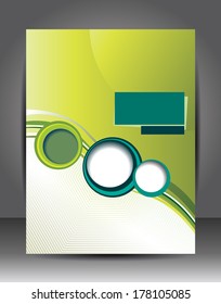 Abstract Business Background. Layer template. Flyer design or brochure.