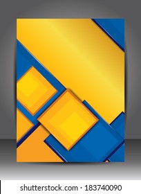 Abstract Business Background. Layer template