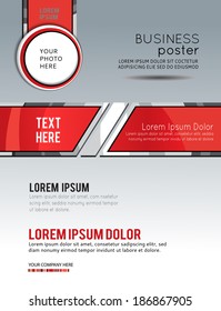 Abstract Business Background. Layer template. Brochure or flyer