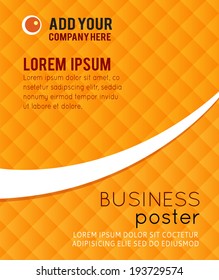 Abstract Business Background. Layer template