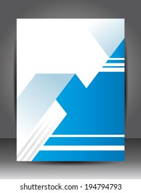 Abstract Business Background. Layer template