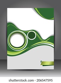 Abstract Business Background. Layer template