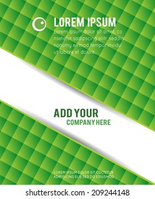 Abstract Business Background. Layer template