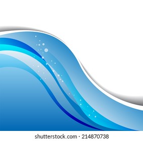 Abstract Business Background. Layer template
