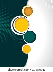 Abstract Business Background. Layer template