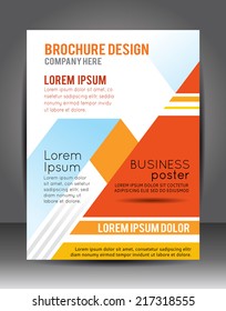 Abstract Business Background. Layer template