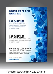 Abstract Business Background. Layer template