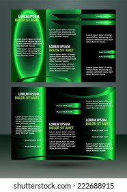 Abstract Business Background. Layer template. Brochure or flyer