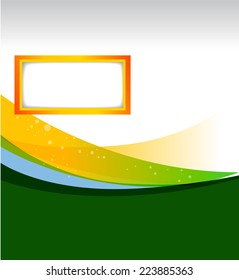 Abstract Business Background. Layer template. Vector illustration