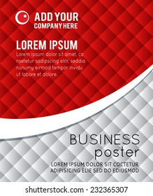 Abstract Business Background. Layer template