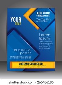 Abstract Business Background. Layer template. Brochure or flyer