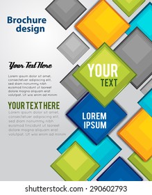 Abstract Business Background. Layer template