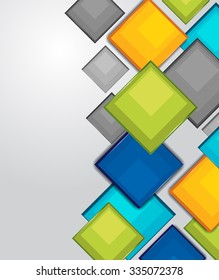 Abstract Business Background. Layer template
