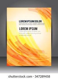Abstract Business Background. Layer template