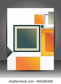 Abstract Business Background. Layer template