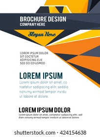 Abstract Business Background. Layer template