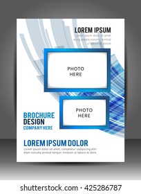 Abstract Business Background. Layer template