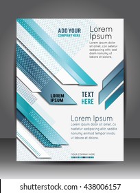 Abstract Business Background. Layer template, Brochure or flyer