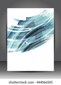 Abstract Business Background. Layer template