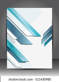 Abstract Business Background. Layer template, Brochure or flyer