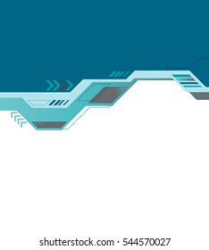 Abstract Business Background. Layer template