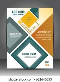 Abstract Business Background. Layer template