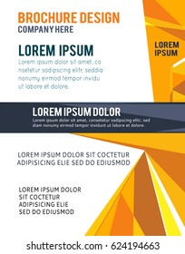 Abstract Business Background. Layer template