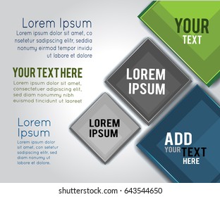 Abstract Business Background. Layer template