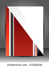 Abstract Business Background. Layer template