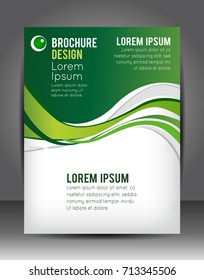 Abstract Business Background. Layer template for brochure or flyer