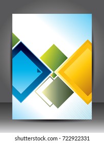 Abstract Business Background. Layer template