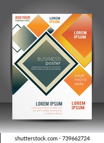 Abstract Business Background. Layer template
