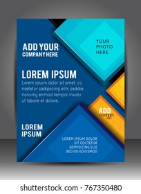 Abstract Business Background. Layer template