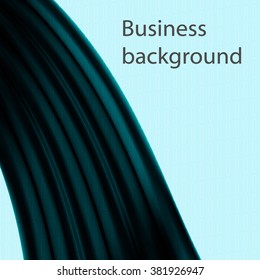 Abstract business background with lines vector illustration