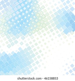 abstract business background with mosaic tiles, vector illustration